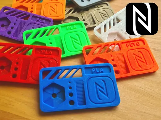 Smart Filament Samples | NFC Color Swatches
