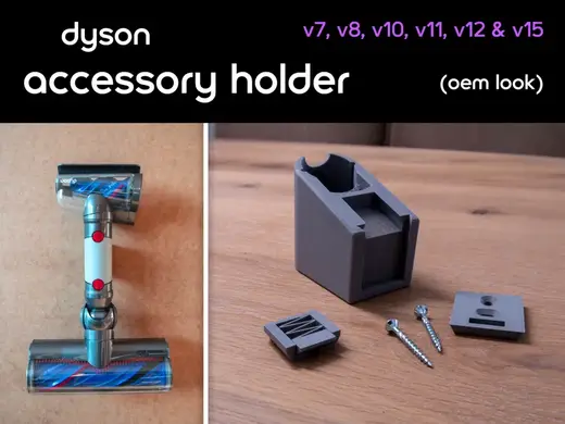 Dyson accessory holder (OEM Look)