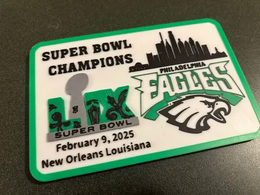 Superbowl 2025 Champs Eagles