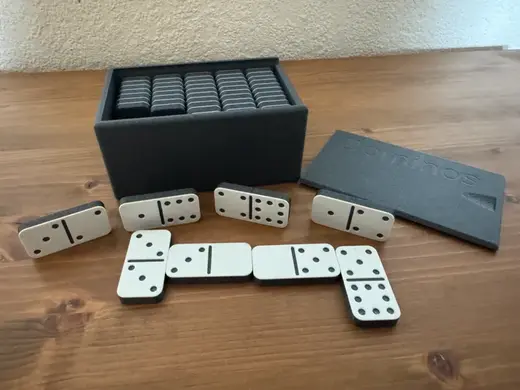 Jeu de domino étendu avec les dominos de 0 à 9