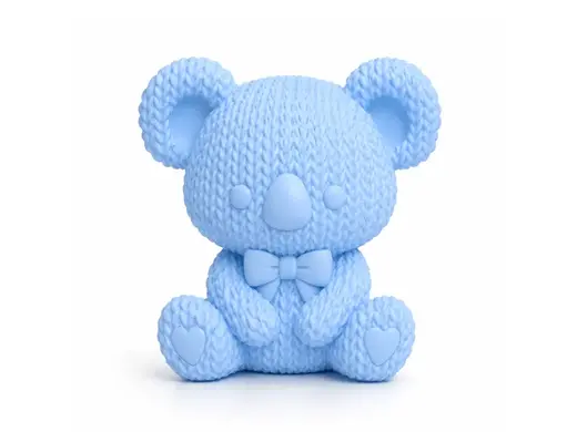 Adorable Knitted Koala with Bow Tie @DUDU