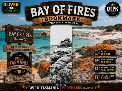 Bay of Fires Tasmania Bookmark