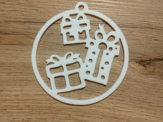 Gift Christmas ornament