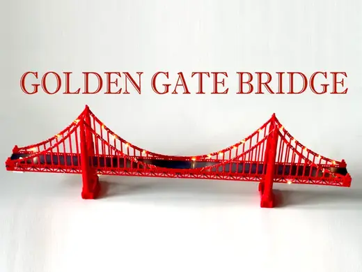 3D Puzzle - Golden Gate Bridge