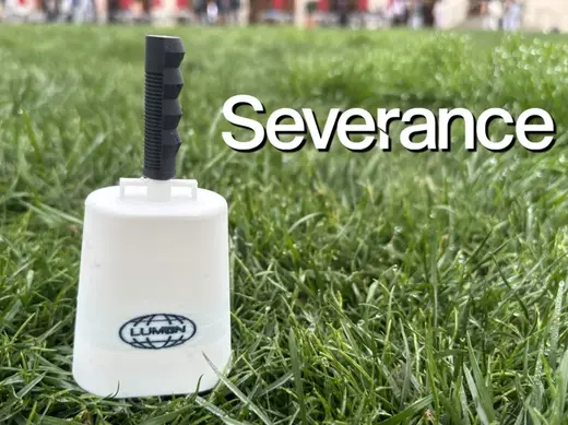 "Mammalians Nurturable" Cowbell from Severance