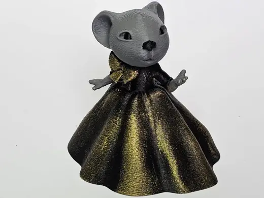 Princess Mouse - Elegant Ball Figure