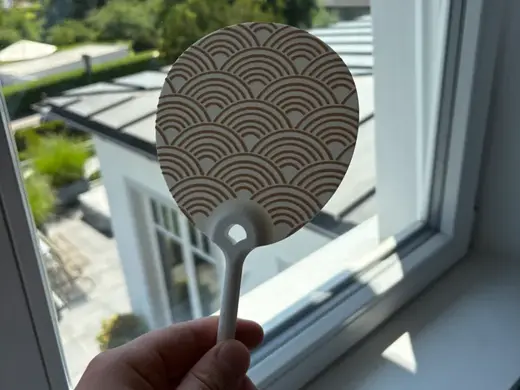 Stay cool in style! - Uchiwa hand fan