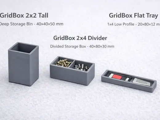 Aufbewahrungsbox/Schreibtisch Organizer Varianten