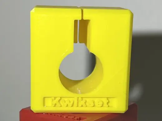 Schlage KIK Cylinder lock Vice holder/lock picking