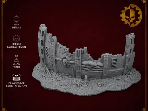 Mechanicus Barricade – Crashed Starship Cover