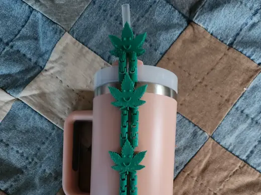 Cana Leaf Straw Topper