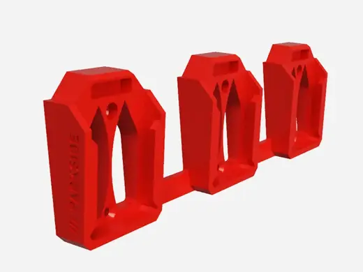 3 slots parkside 20v battery holder