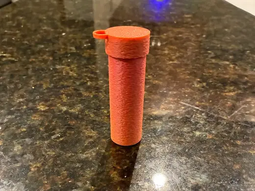 Lip Balm Holder and Small Screw on Container