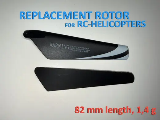 RC-Helicopter Rotor Blade – 3D Replacement Part