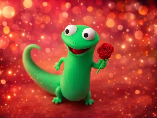 Tom Lizard von Hoppers mit Rose