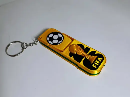 Llavero Porta Celular Copa del Mundo