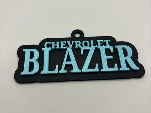 Chevrolet Blazer Keychain