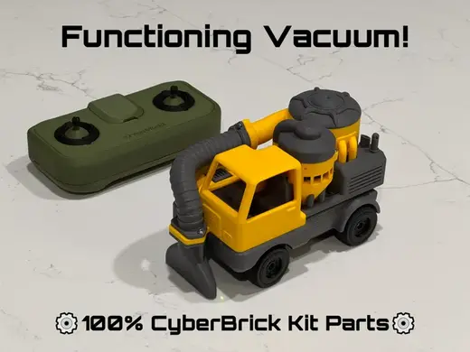 CyberBrick Vacuum Truck