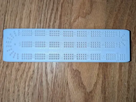 travel cribbage board