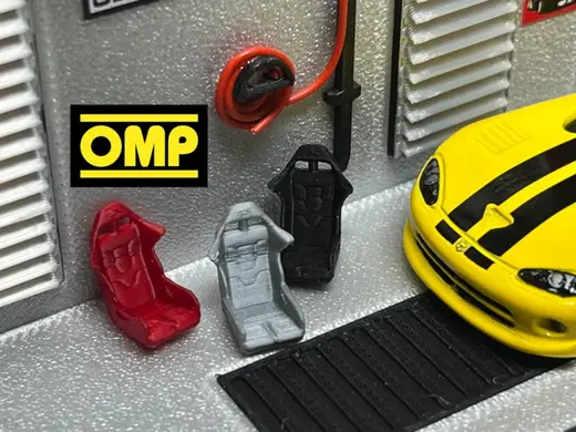 1:64 Sedile OMP WRC-R