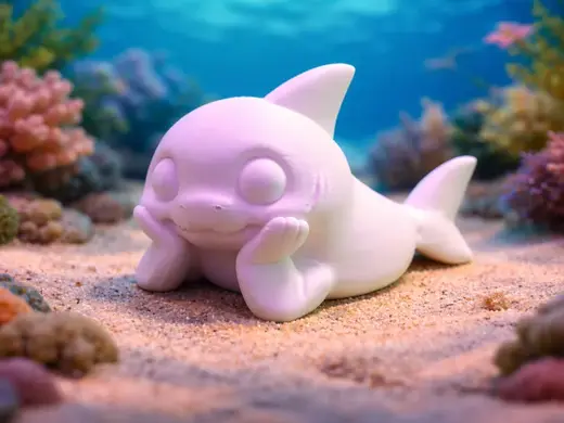 Bored Baby-Creature - Shark
