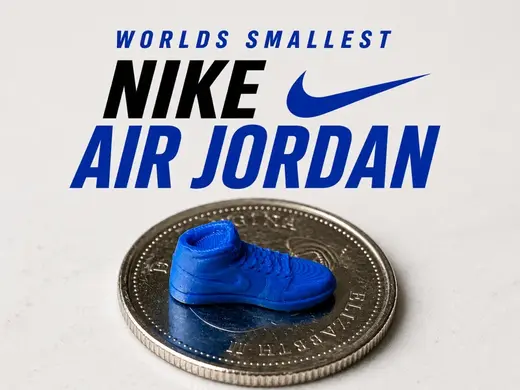 Worlds Smallest Nike Air Jordan