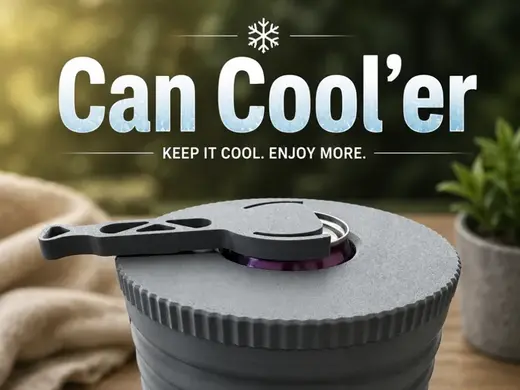 Can Cooler for ice cold cans!