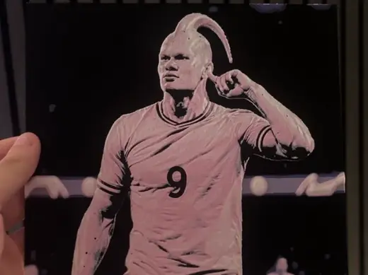 Buuland 3D Poster (Haaland World Cup)