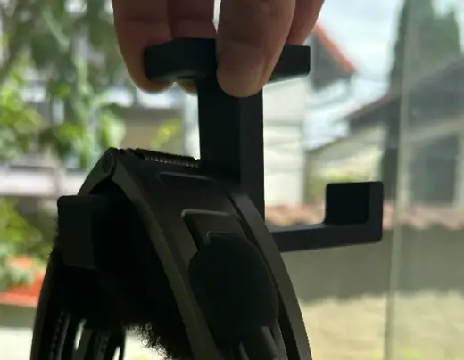 Double Headset Holder with Mouting Holes