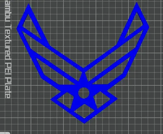 Air Force Logo Wall Art/Line Art