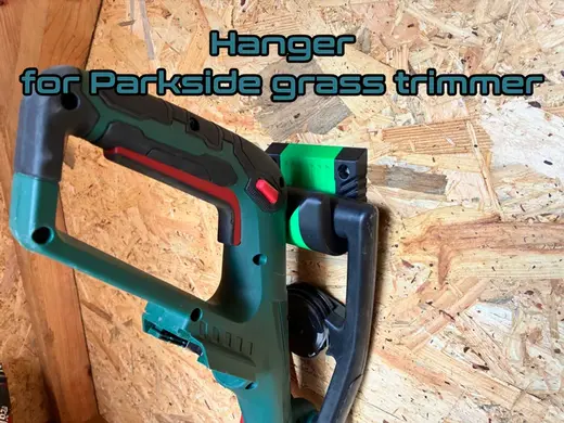 Hanger for Parkside grass trimmer PRTA 20V