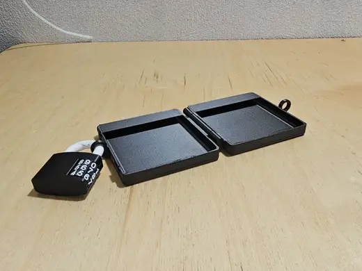 Lockable Cigarette Case Fully Print in Place