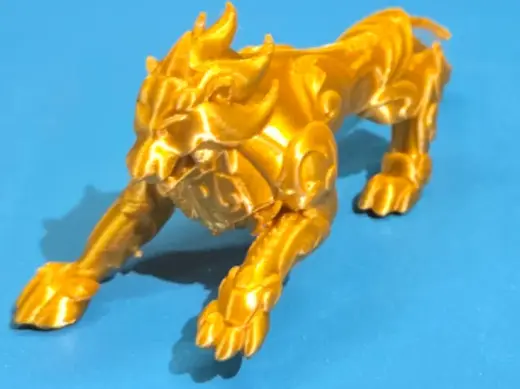 armure d'or du lion version SOUL OF GOLD
