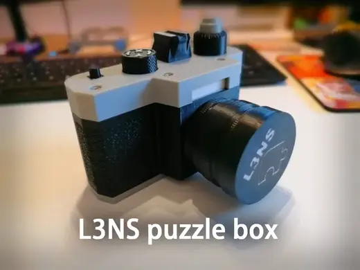 L3NS Camera Puzzle Box