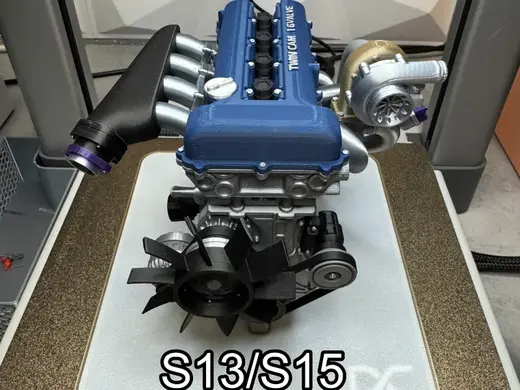 Tribute to the legendary SR20 Engine (Fanmade)