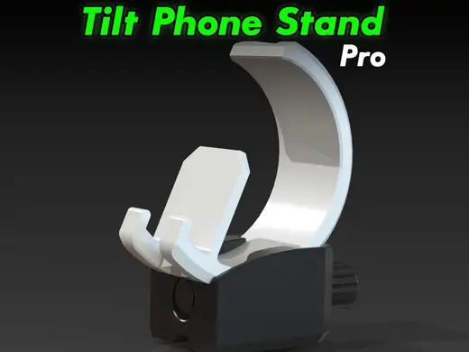 Tilt phone stand pro