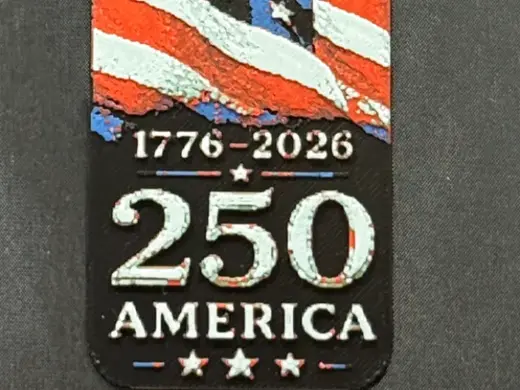 USA 250th Anniversary Bookmark Semiquincentennial