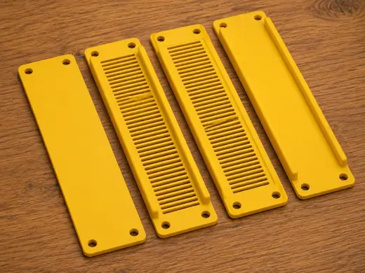 10" Rack Panels 1U-6U. Solid, Vented, Reinforced