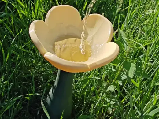 Giant Flower Insect Watering Station