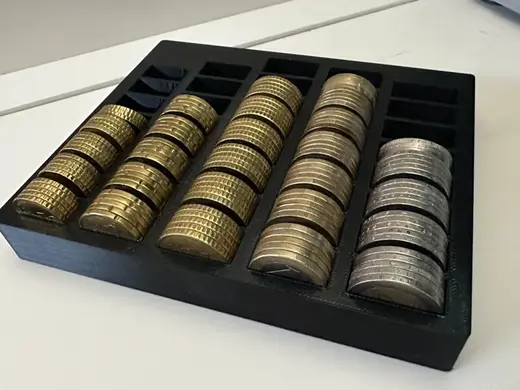 Euro Münzen Box