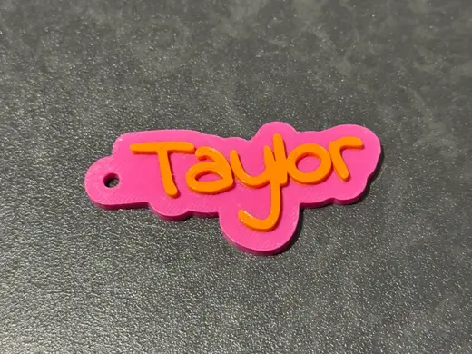Keychain Taylor - Portachiavi Taylor