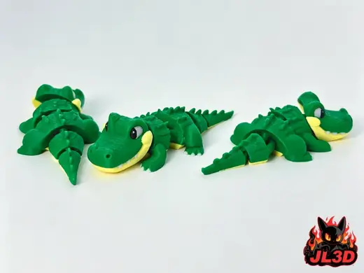 Flexi crocodile 铰链鳄鱼