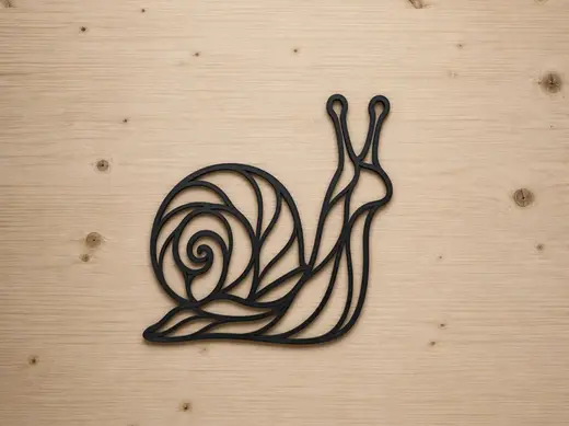 Elegant Line Animal Series - #37 Snail