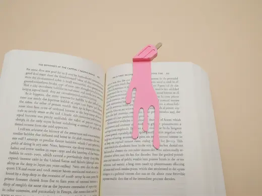 ice cream popsicle bookmark (melting)
