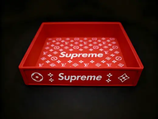 Supreme&LV联名款首饰收纳盒(可堆叠)