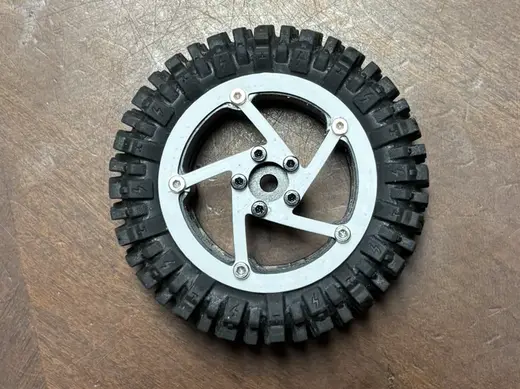 SCX24 Rock Crawler 3 Piece wheels set 40 45 mm