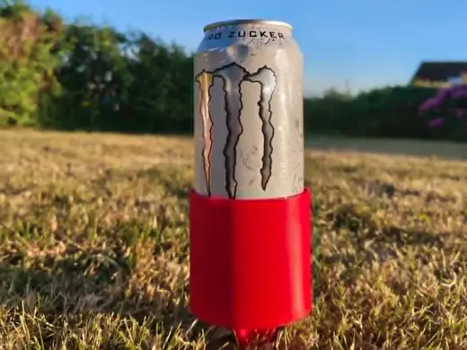 Cupholder on the ground