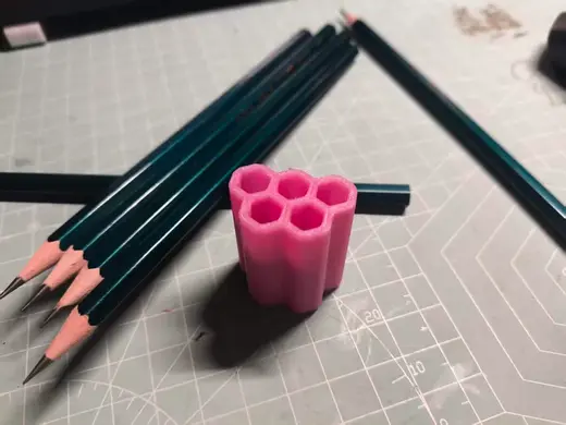 适用得力铅笔的笔套