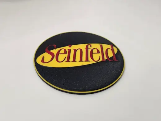 Seinfeld coasters with caddy