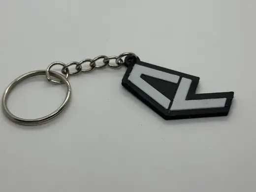 Charles Leclerc logo keyring